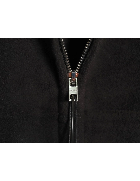 We11 Done polar fleece zip-up hoodie TSK2,We11done