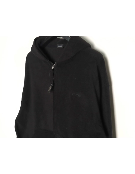 We11 Done polar fleece zip-up hoodie TSK2,We11done