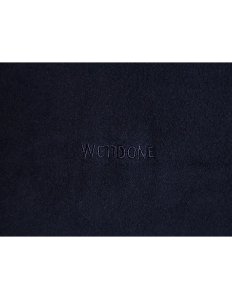 We11 Done polar fleece zip-up hoodie TSK1,We11done