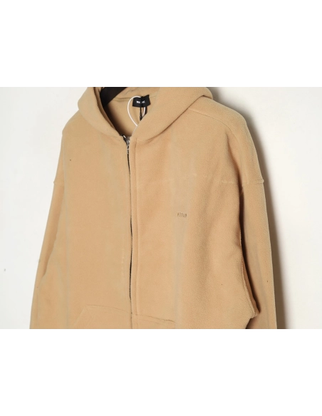 We11 Done polar fleece zip-up hoodie,We11done