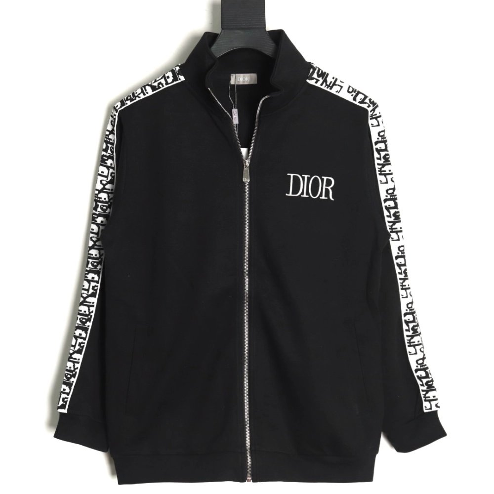 Dior side all-over printed webbing jacket,Dior