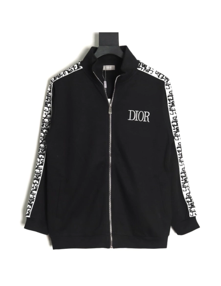 Dior side all-over printed webbing jacket,Dior
