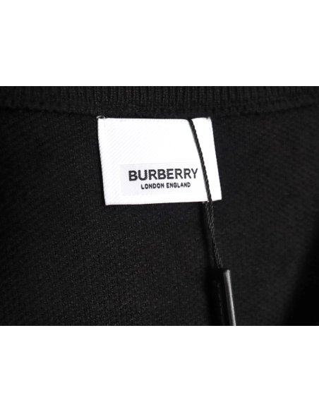 Burberry Check Lettering Embroidery Knitted Pullover TSK1,Burberry
