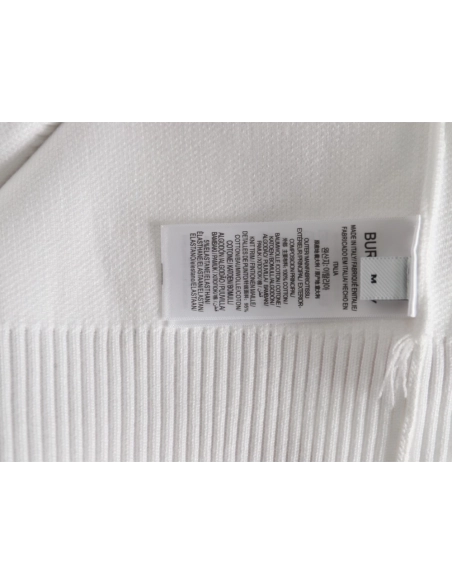 Burberry Check Lettering Embroidery Knitted Pullover,Burberry