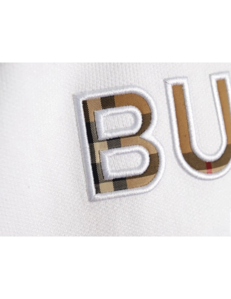 Burberry Check Lettering Embroidery Knitted Pullover,Burberry