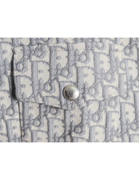 Dior embroidered stitching crew neck sweatshirt TSK1,Dior