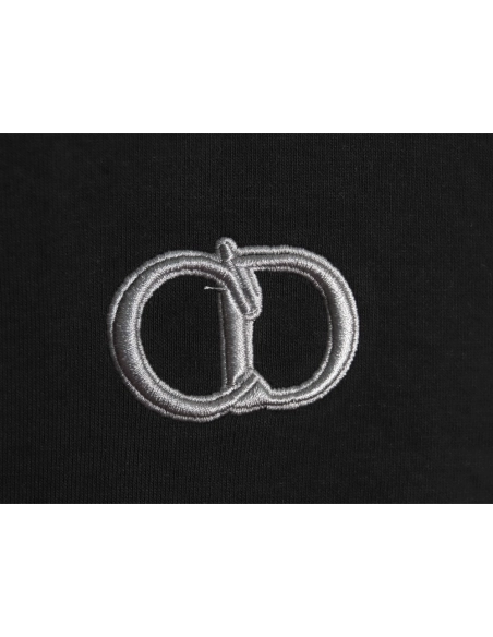 Dior embroidered stitching crew neck sweatshirt TSK1,Dior