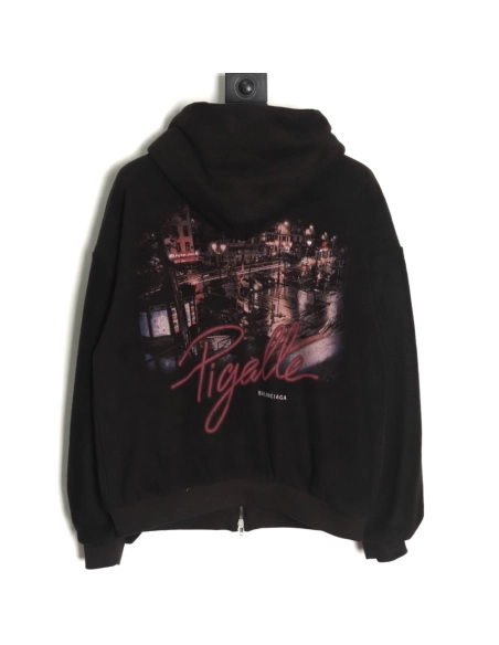 Balenciaga Street View Hooded Jacket,Balenciaga
