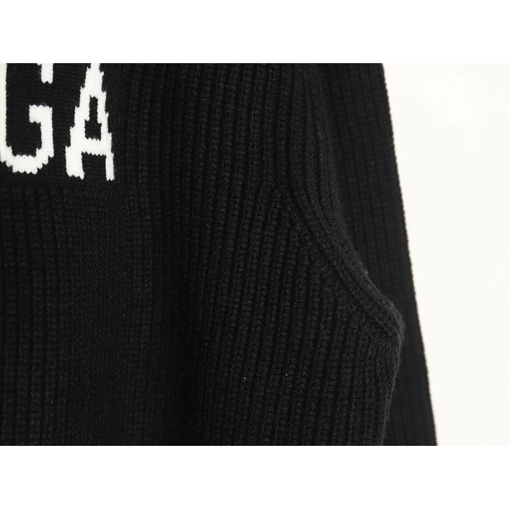 Balenciaga chest logo crew neck sweater TSK1,Balenciaga