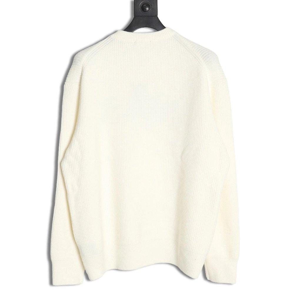 Balenciaga chest logo crew neck sweater,Balenciaga