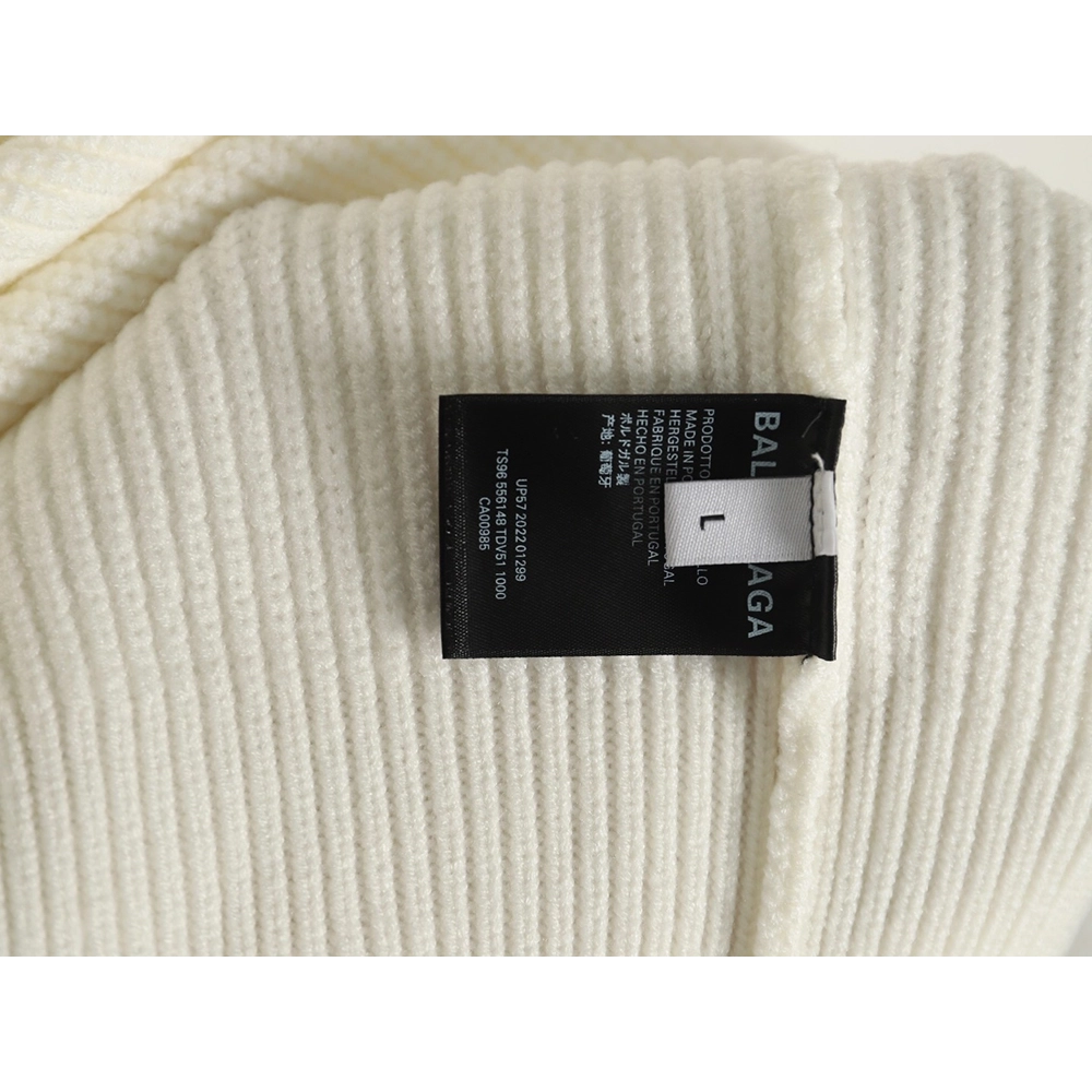 Balenciaga chest logo crew neck sweater,Balenciaga