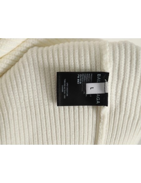 Balenciaga chest logo crew neck sweater,Balenciaga