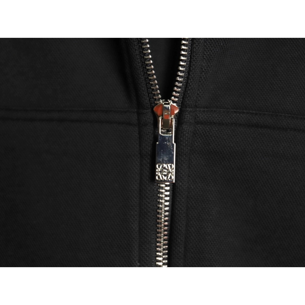 Loewe dark pattern embroidery logo jacket,Loewe