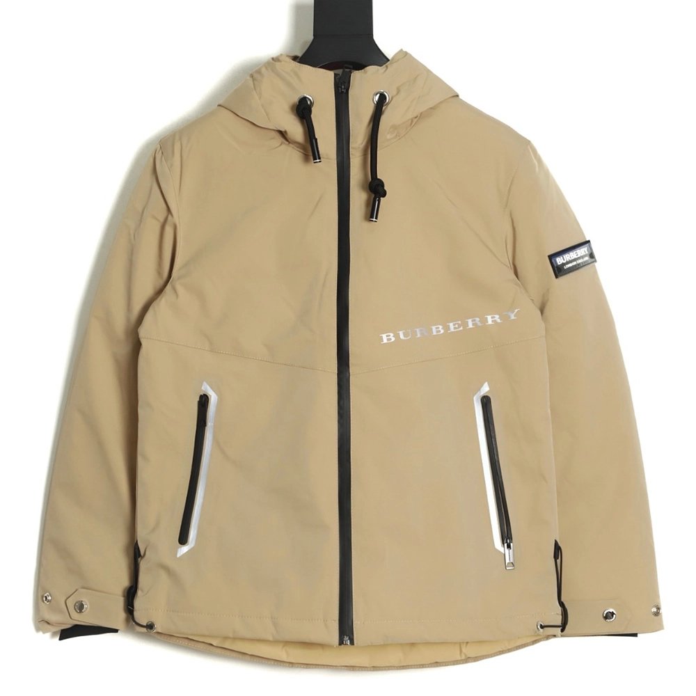 Burberry silicone arm badge down jacket,Burberry