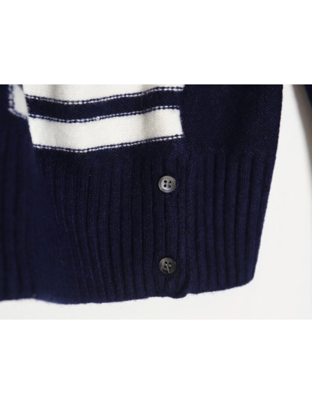 Thom Browne Four Stripe Crew Neck Sweater TSK1,Thom Browne