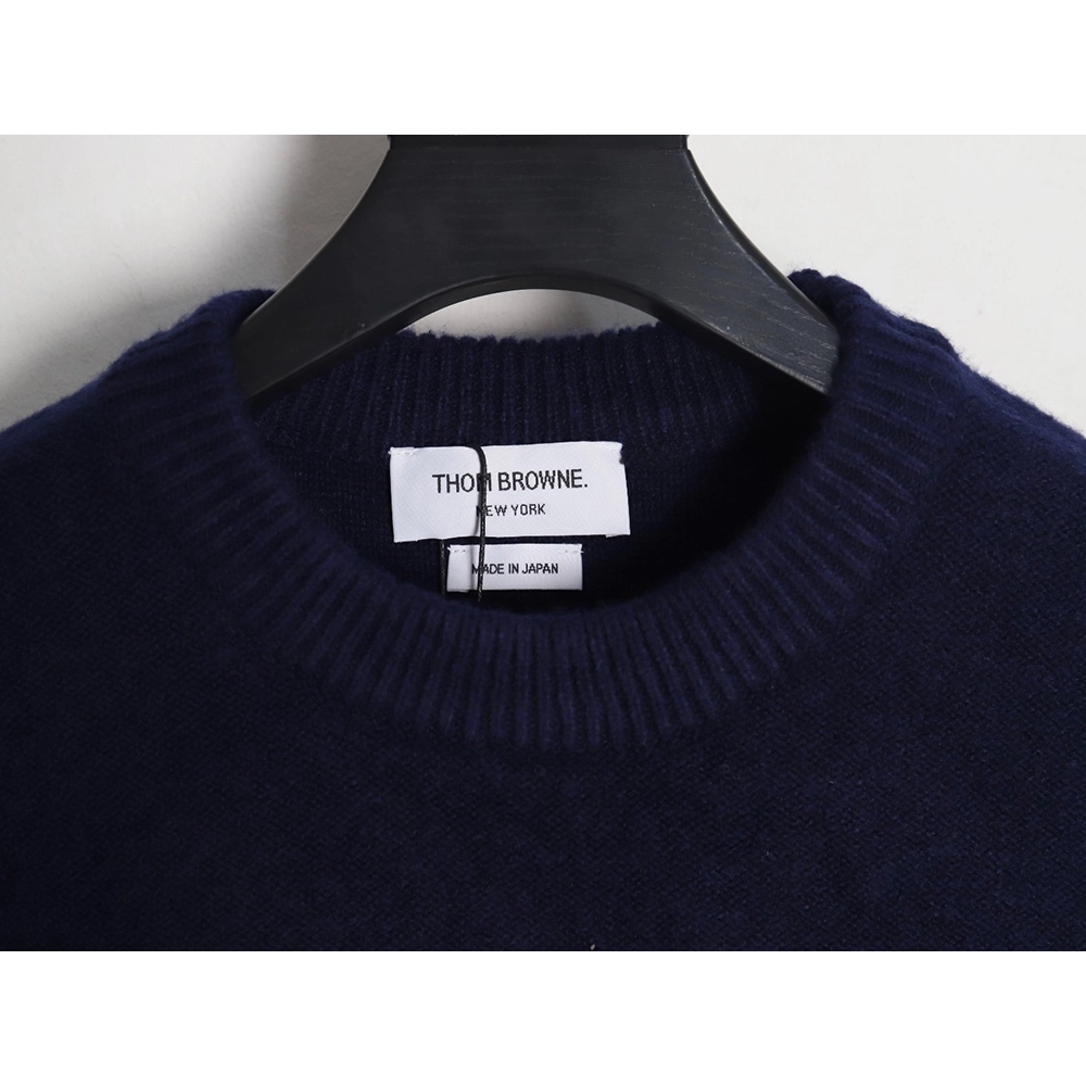 Thom Browne Four Stripe Crew Neck Sweater TSK1,Thom Browne