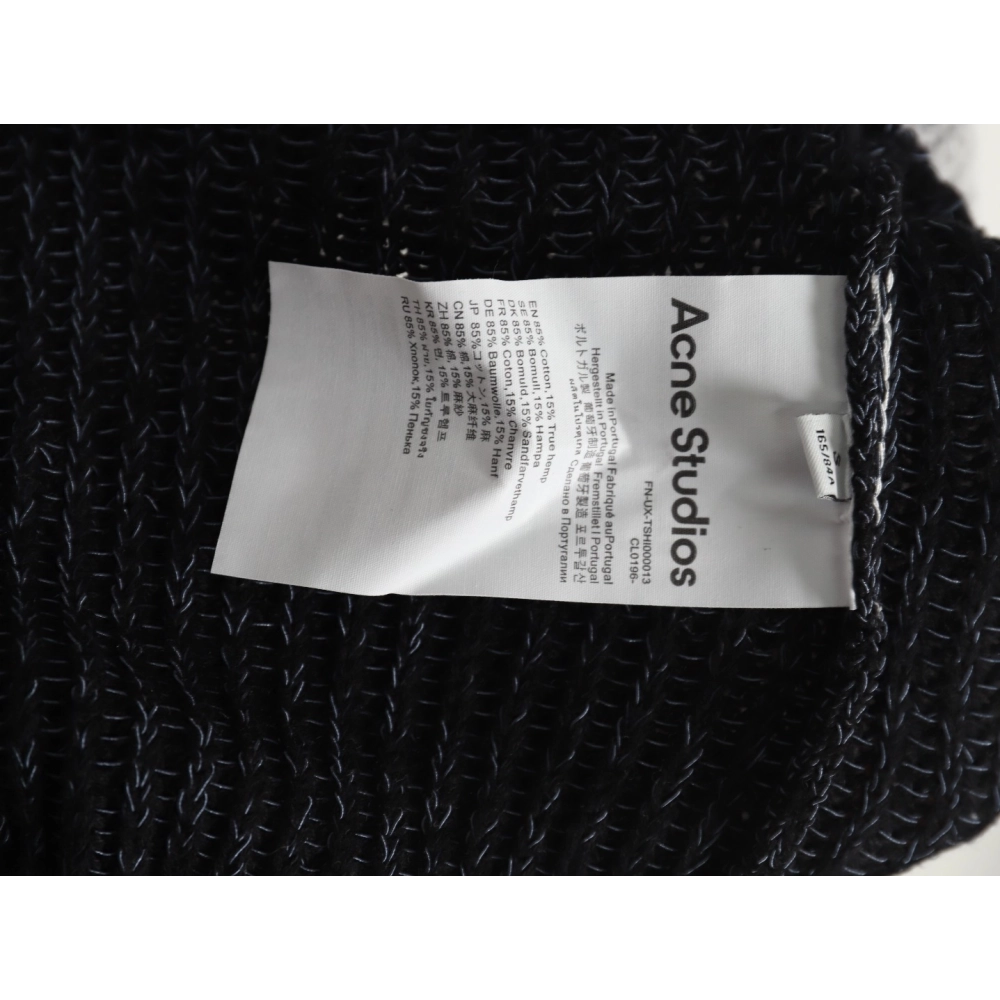 Acne distressed tie-dye crewneck sweater,Acne Studios