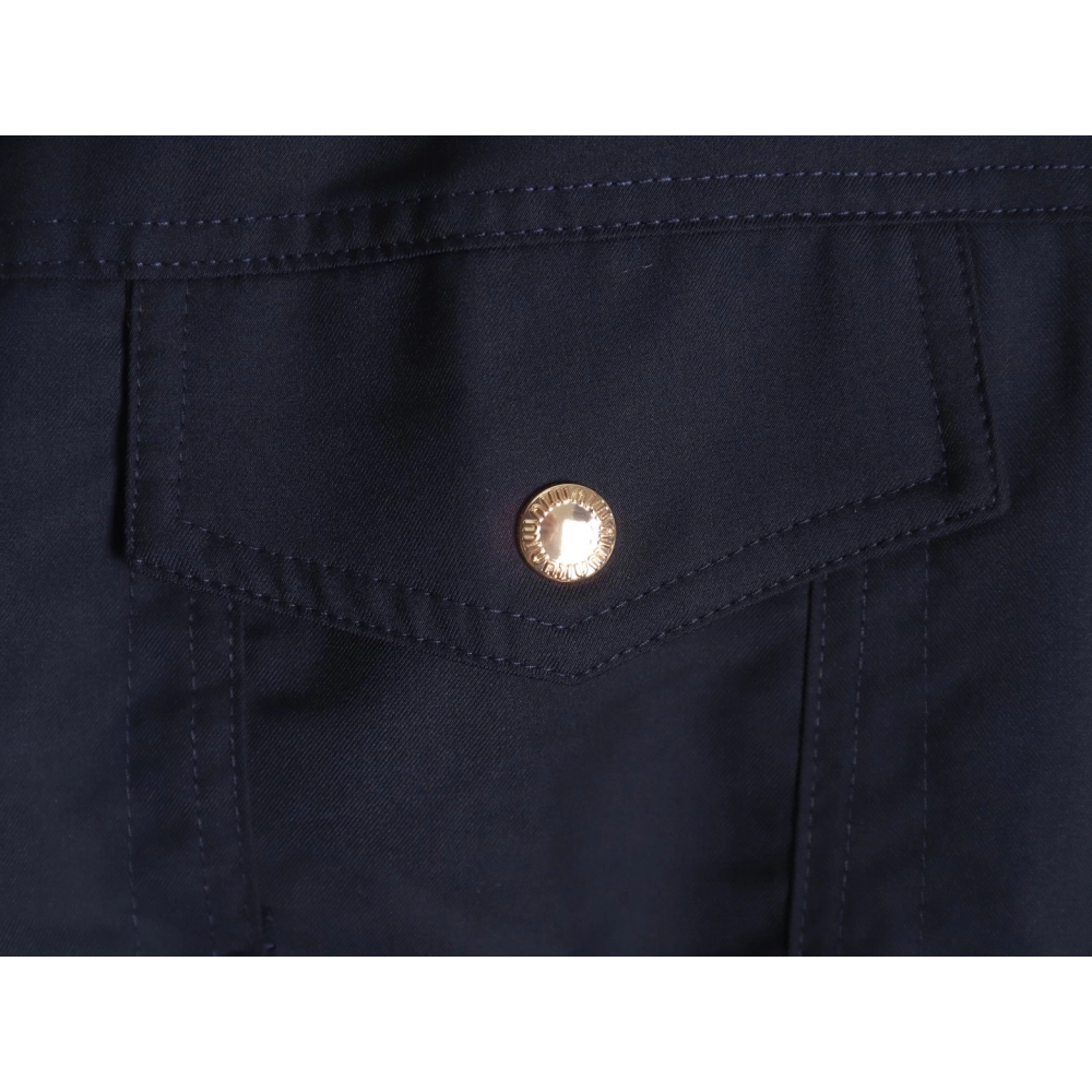 Miu Miu Triangle Pocket Batavia Wool Jacket,Miu Miu