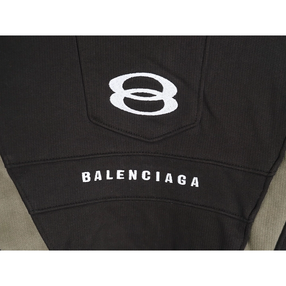 Balenciaga Double Ring Motorcycle Zip Heavy Jacket,Balenciaga
