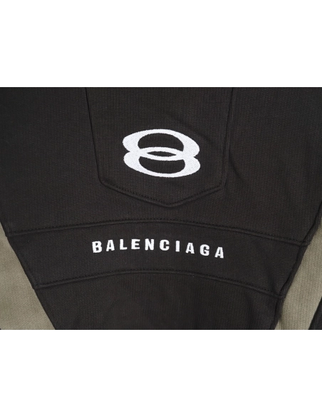 Balenciaga Double Ring Motorcycle Zip Heavy Jacket,Balenciaga