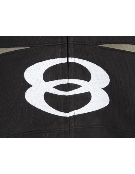 Balenciaga Double Ring Motorcycle Zip Heavy Jacket,Balenciaga