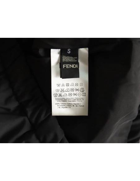 Fendi FF full print patchwork cotton jacket TSK1,Fendi