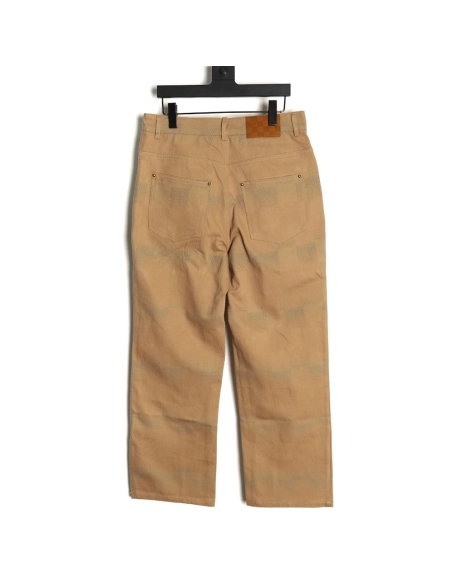 Louis Vuitton Pharrell Collaboration Vintage Checkerboard Jeans,Louis Vuitton