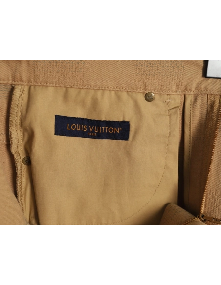 Louis Vuitton Pharrell Collaboration Vintage Checkerboard Jeans,Louis Vuitton