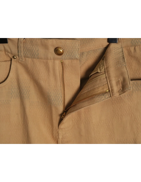 Louis Vuitton Pharrell Collaboration Vintage Checkerboard Jeans,Louis Vuitton