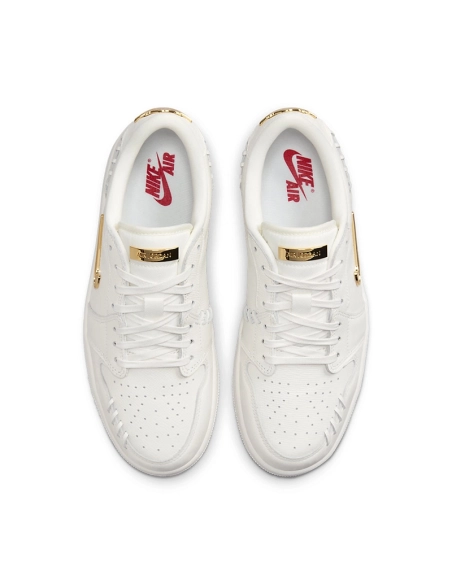Air Jordan 1 Low Method of Make Sail Metallic Gold,AIR JORDAN 1 LOW