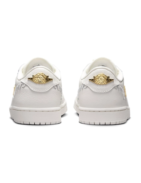 Air Jordan 1 Low Method of Make Sail Metallic Gold,AIR JORDAN 1 LOW