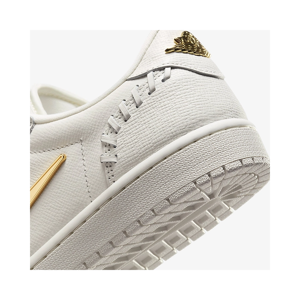 Air Jordan 1 Low Method of Make Sail Metallic Gold,AIR JORDAN 1 LOW