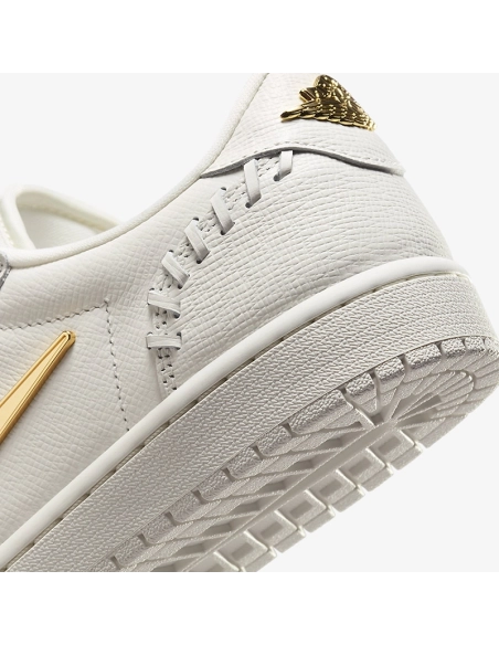 Air Jordan 1 Low Method of Make Sail Metallic Gold,AIR JORDAN 1 LOW