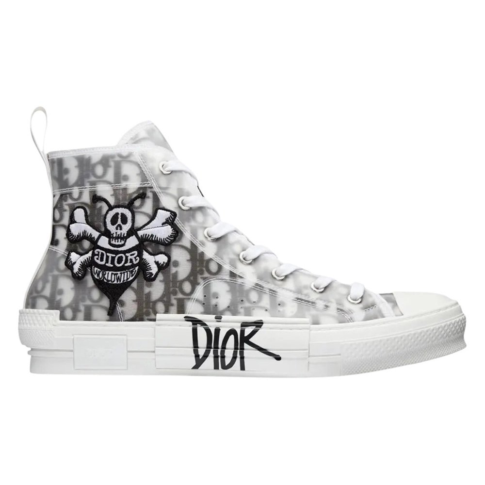 Dior B23 High Dior Oblique - Shawn Bee Embroidery Patch,DIOR Sneakers