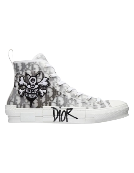Dior B23 High Dior Oblique - Shawn Bee Embroidery Patch,DIOR Sneakers
