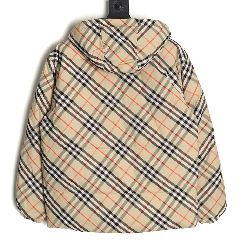 Burberry Check reversible down jacket,Burberry Jacket,Jacket,APPAREL