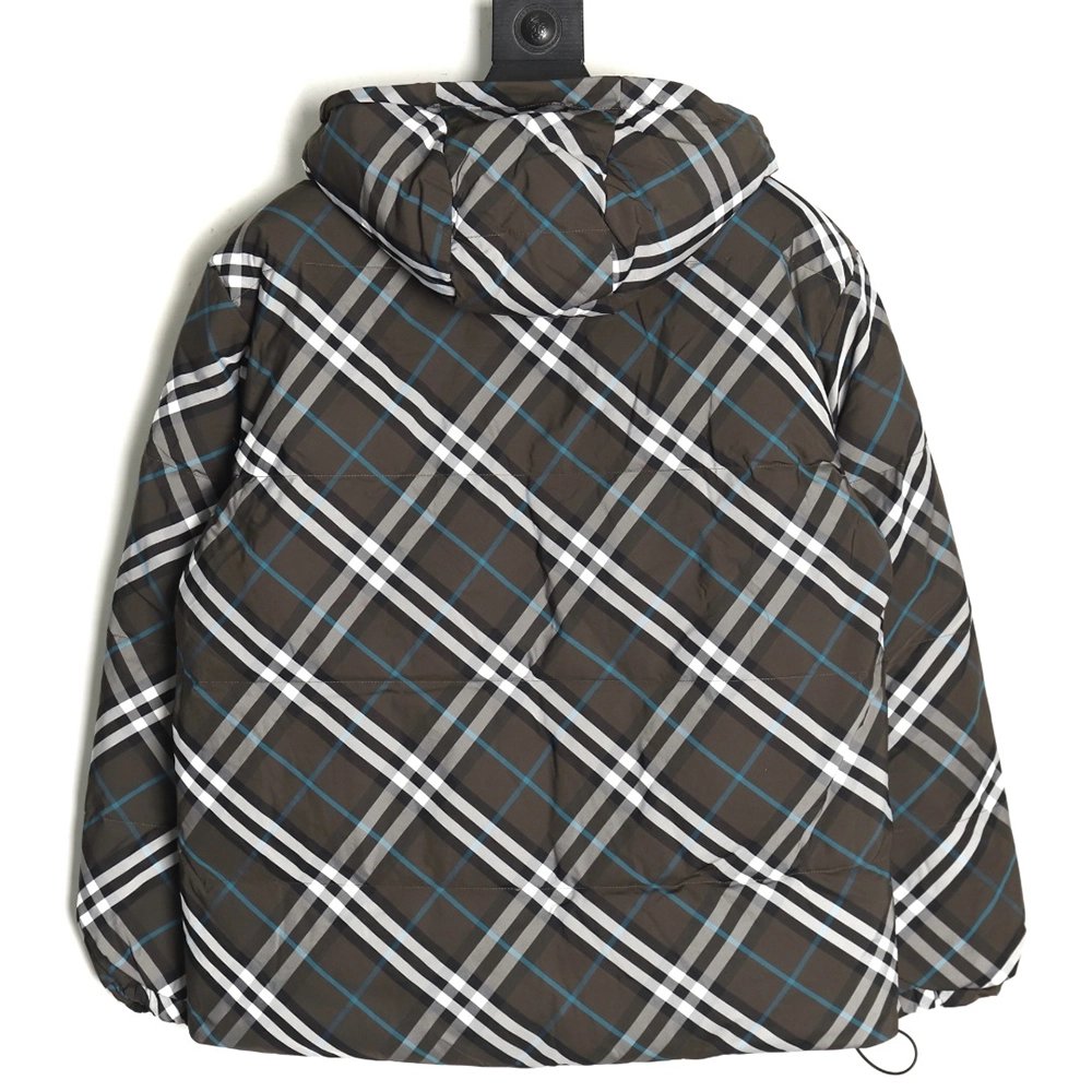 Burberry Check reversible down jacket,Burberry Jacket,Jacket,APPAREL