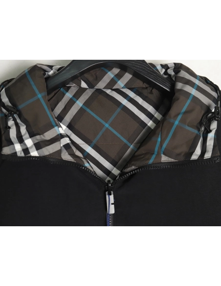 Burberry Check reversible down jacket,Burberry Jacket,Jacket,APPAREL