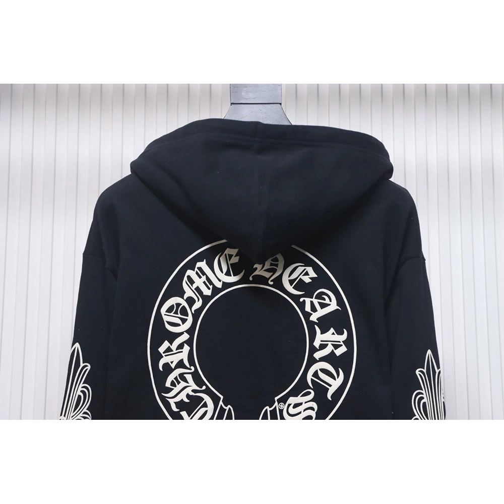 Chrome Hearts Cross Flower Arm Hoodie,Chrome Hearts Hoodie,Hoodie,APPAREL
