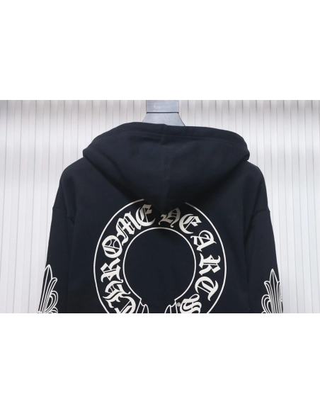 Chrome Hearts Cross Flower Arm Hoodie,Chrome Hearts Hoodie,Hoodie,APPAREL