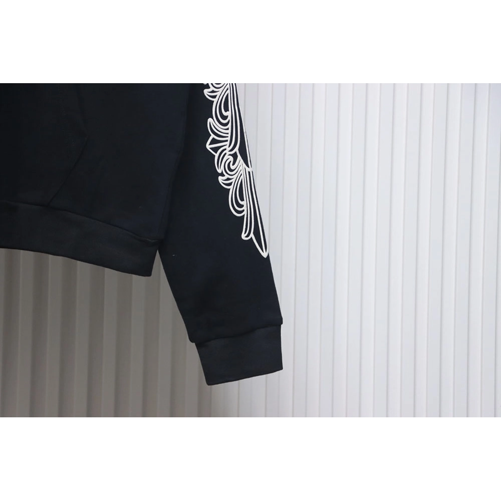 Chrome Hearts Cross Flower Arm Hoodie,Chrome Hearts Hoodie,Hoodie,APPAREL