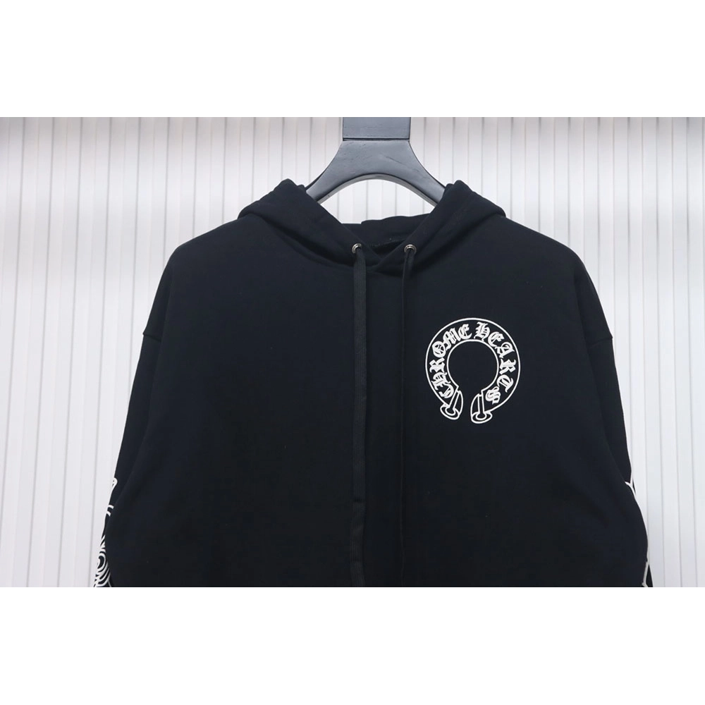 Chrome Hearts Cross Flower Arm Hoodie,Chrome Hearts Hoodie,Hoodie,APPAREL