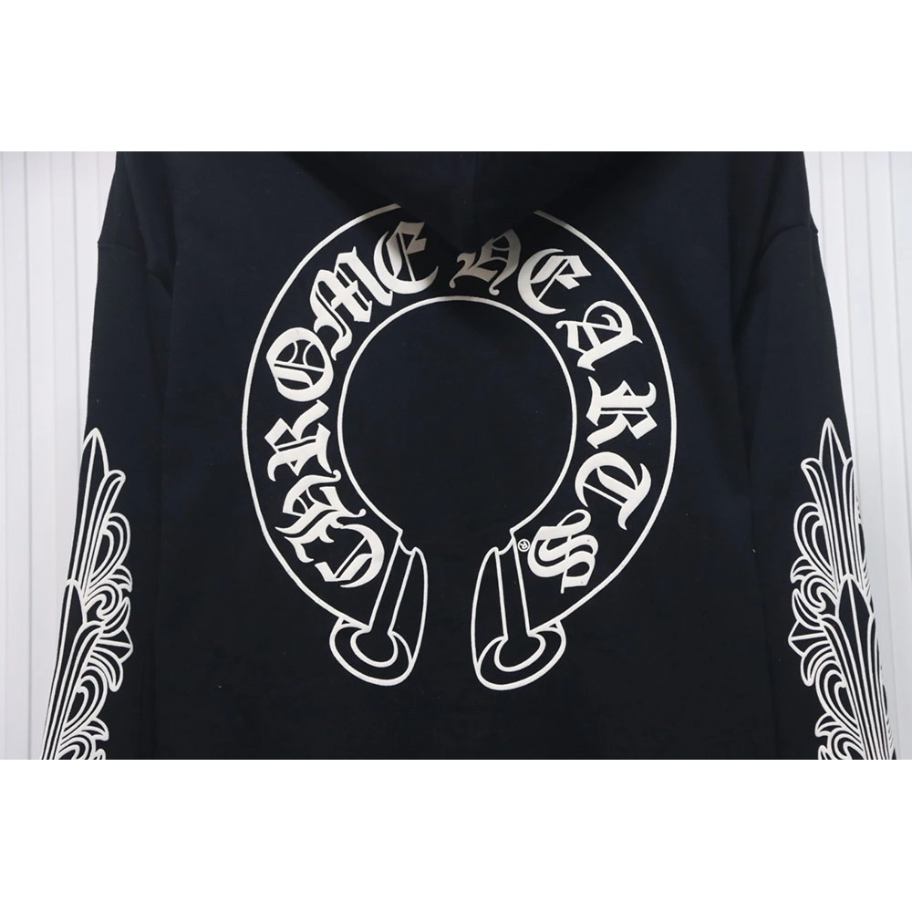 Chrome Hearts Cross Flower Arm Hoodie,Chrome Hearts Hoodie,Hoodie,APPAREL
