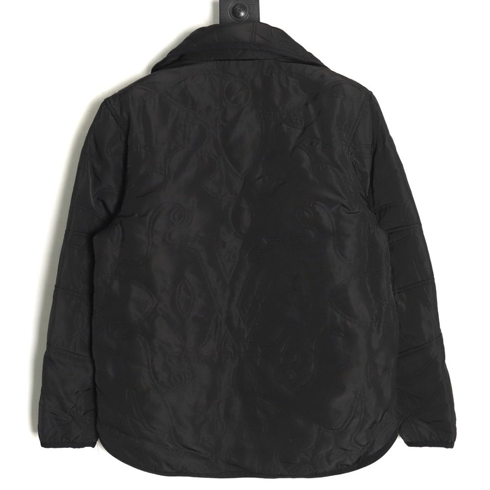 Louis Vuitton Turquoise Quilted Shirt Style Padded Jacket,Louis Vuitton Jacket,Jacket,APPAREL