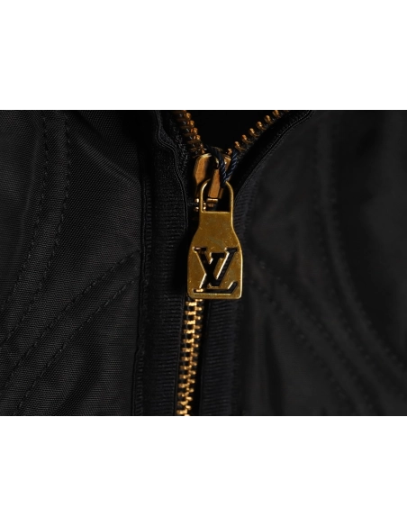 Louis Vuitton Turquoise Quilted Shirt Style Padded Jacket,Louis Vuitton Jacket,Jacket,APPAREL