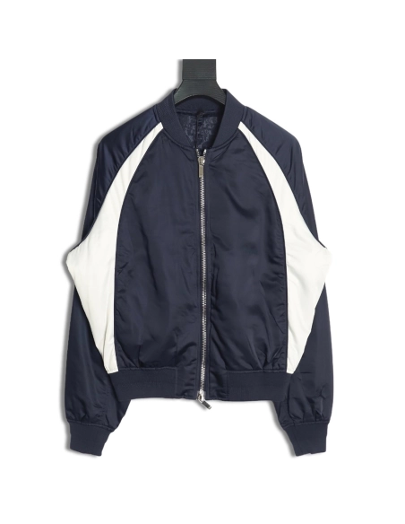 Dior Air Jordan joint model flying wings embroidered flight jacket,Dior Jacket,Jacket,APPAREL