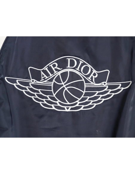 Dior Air Jordan joint model flying wings embroidered flight jacket,Dior Jacket,Jacket,APPAREL