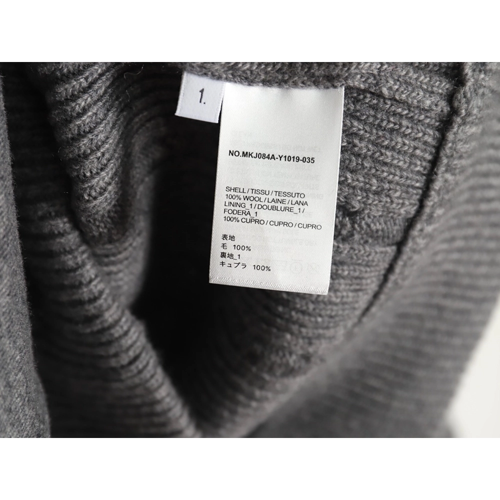 Thom Browne Thick Striped Cable Coat,Thom Browne Jacket,Jacket,APPAREL