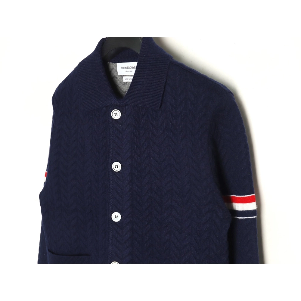 Thom Browne Herringbone wool coat,Thom Browne Jacket,Jacket,APPAREL