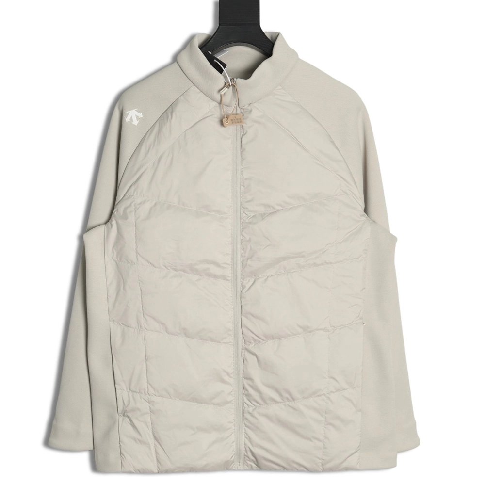 Descente paneled standcollar down jacket,Descente Jacket,Jacket,APPAREL